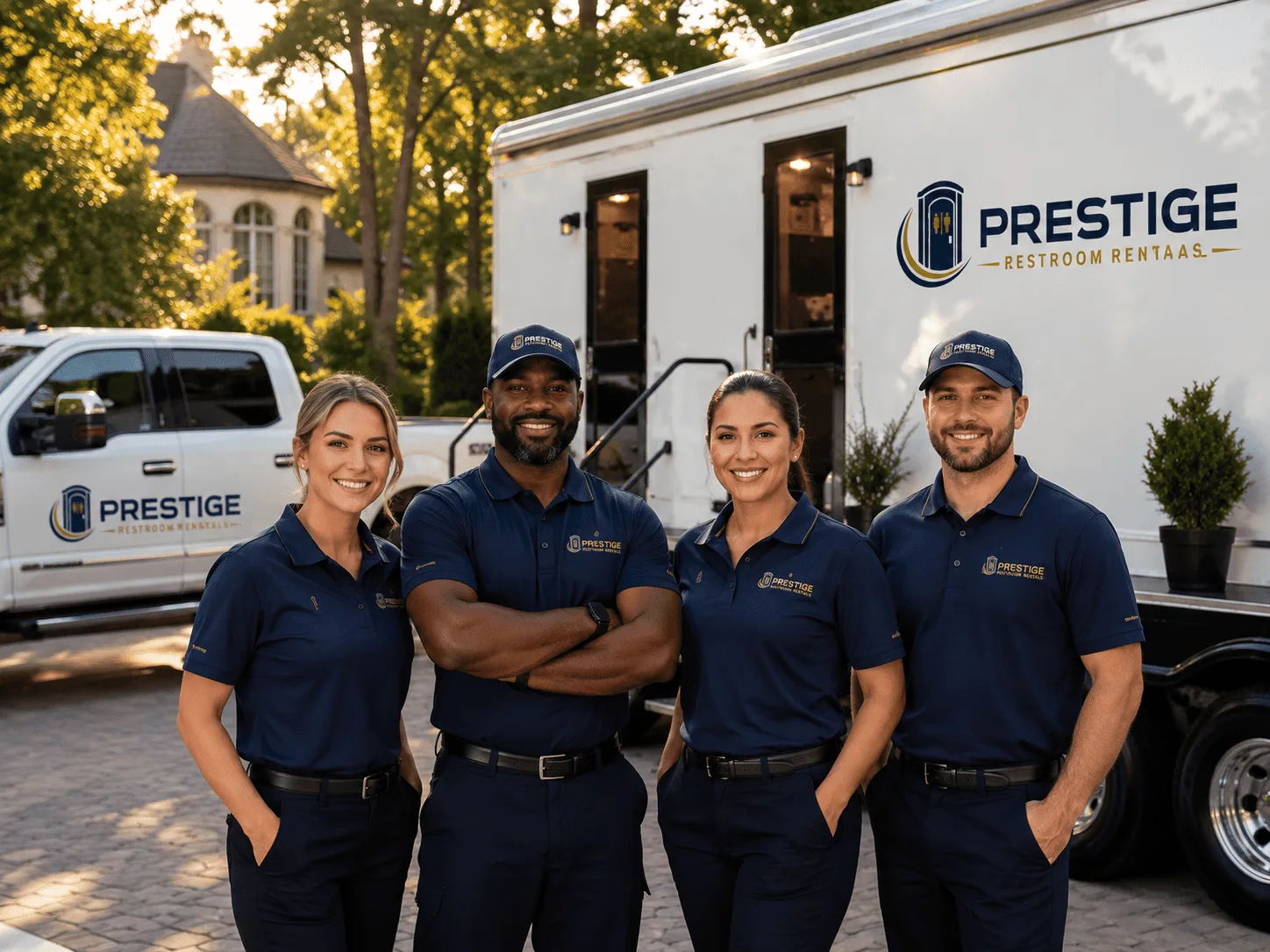 Trusted Luxury Portable Restrooms company in Frederic, MI